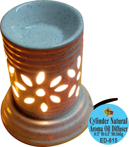 Ceramic Cylindrical Rings Aroma Oil Diffuser