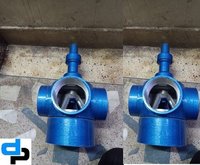 White Cooling Tower Aluminium Sprinkler 4 Way 3 Inch 65 Mm