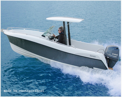 6.6m/22ft fishing boat fiberglass boat  speed jet boat