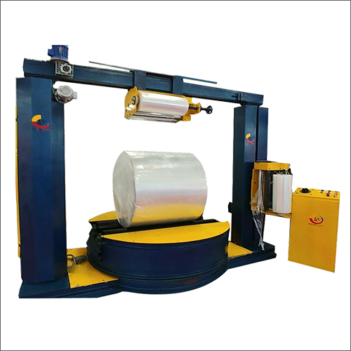 Axial Cum Radial Combo Reel Stretch Wrapping Machine