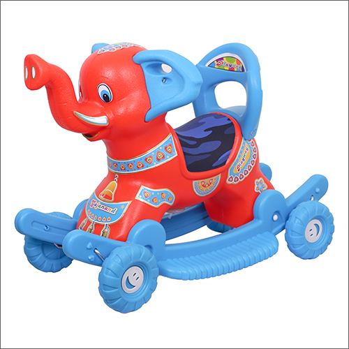 Kids Plastic Gajanand Elephant Rocking Toys