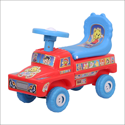 Kids Plastic Blue Dumper Ride Toy