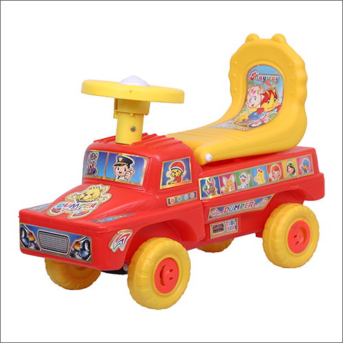 Kids Plastic Yellow Dumper Ride Toy