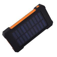 Solar Power Bank - Eco-Friendly ABS Material, Compact Design | High Capacity 20000mAh, Dual USB Output for Quick Charging