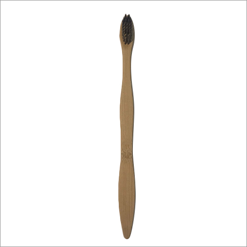Brown Wooden Toothbrush Soft