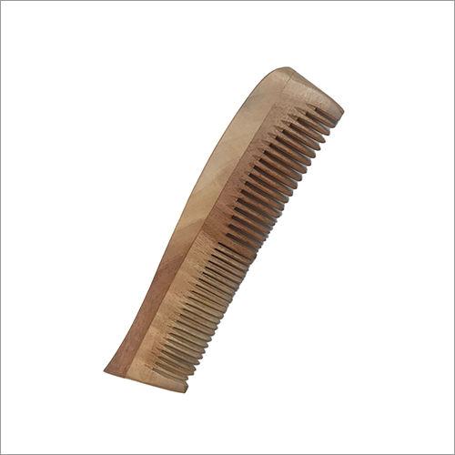 Wooden Brown Comb Used By: Unisex