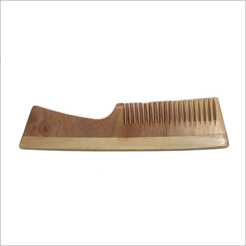 Wooden Wide Handle Comb
