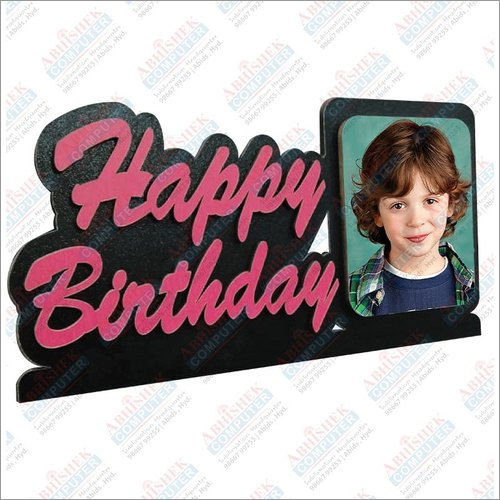 Amtf-191 Sublimation Happy Birthday Frame - Material: Acrylic