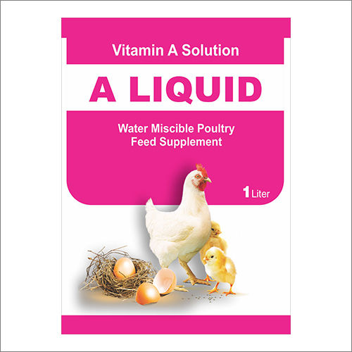 Vitamin A Solution Water Miscible Poultry Feed Supplement