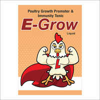 E Grow Liquid Poultry Growth Promoter