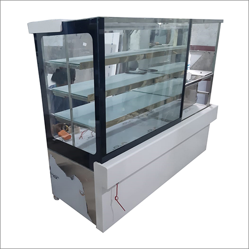 Commercial Straight Glass Corian Counter