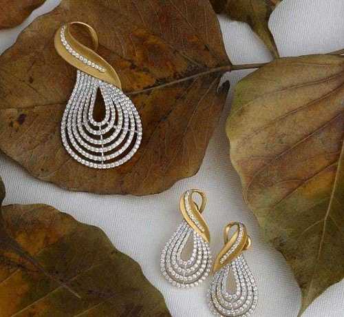 Real Diamond Pendant Set