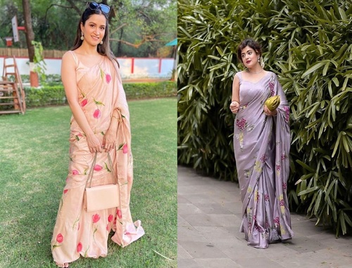 Designer Printed saree