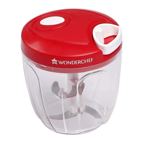 Wonderchef  String Plastic Chopper White/Red