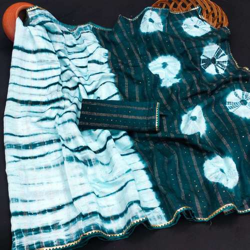 Batik Print Cotton saree By ETHNIC EXPORT