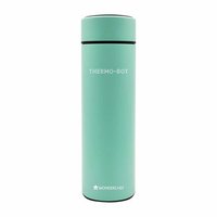 Wonderchef Thermo-Bot, 450ml, Double Wall Stainless Steel Vacuum Insulated Hot And Cold Flask, Spill & Leak Proof