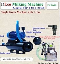 VISNPIRE ECO MILKING MACHINE 1 TO 3 COW