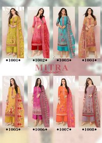 Mitra Vol-2 New Long Designer Digital Print With Machine Diamond Work Salwar Suits Catalog