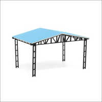 Silver Prefabricated Shed Structure