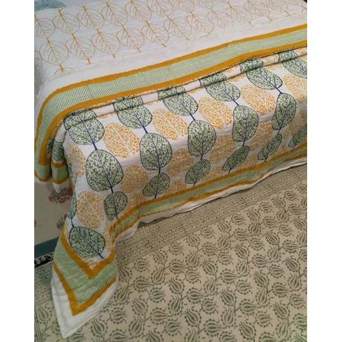 100% Cotton Block Printed Quilts