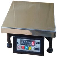 PORTABLE MOBILE CHICKEN  FARMER  BENCH  KISAN  POULTRY SCALE STAINLESS STEEL TOP