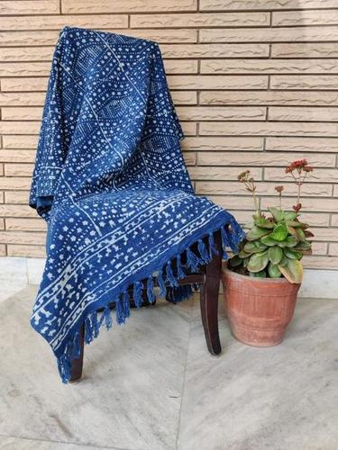 Mud Cloth Hand Block Print Cotton Throws