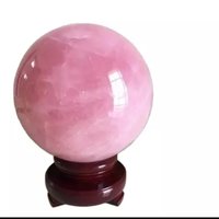 Rose quartz spheres (ball)