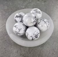 Howlite spheres (ball)