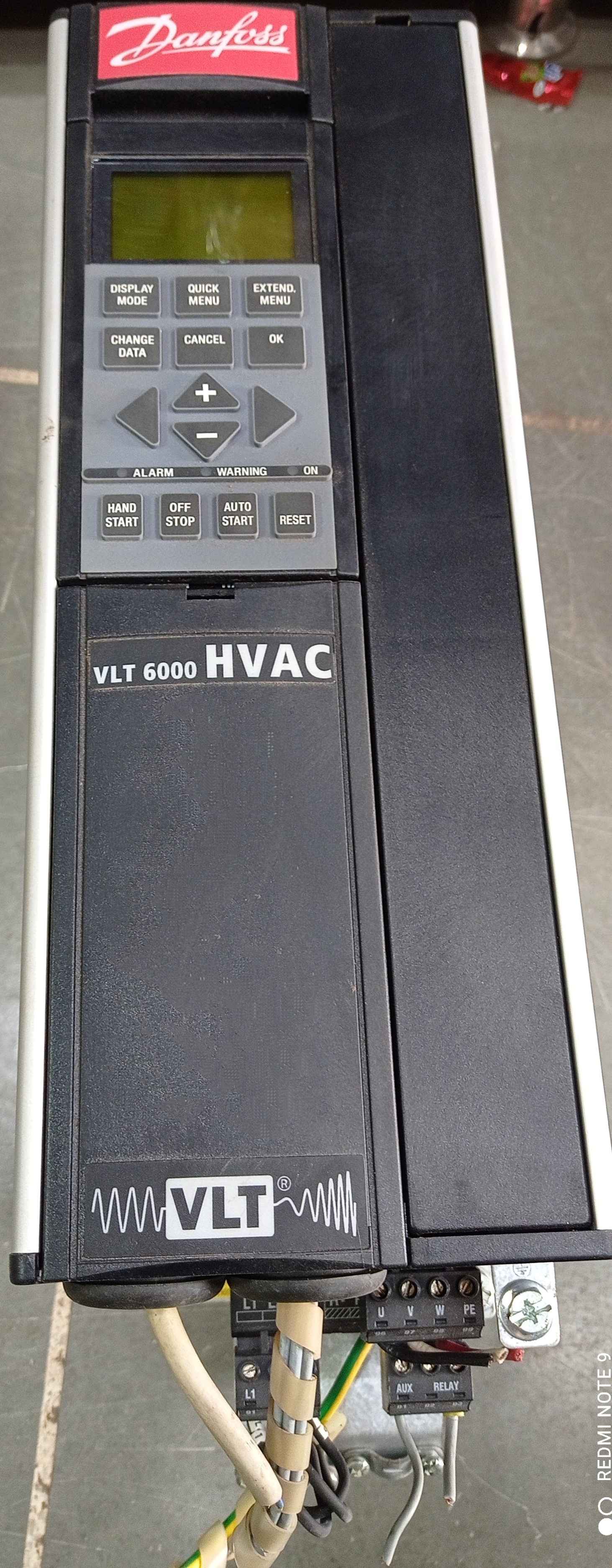DANFOSS VLT 6000 7.6 KVA AC DRIVE