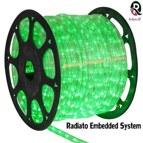 Green LED Rope Light 