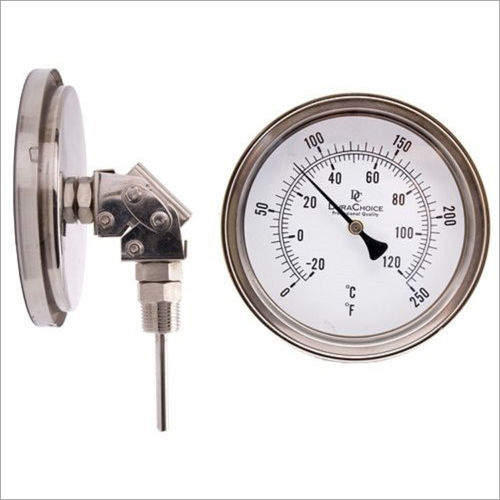 Metal Mercury Dial Thermometer