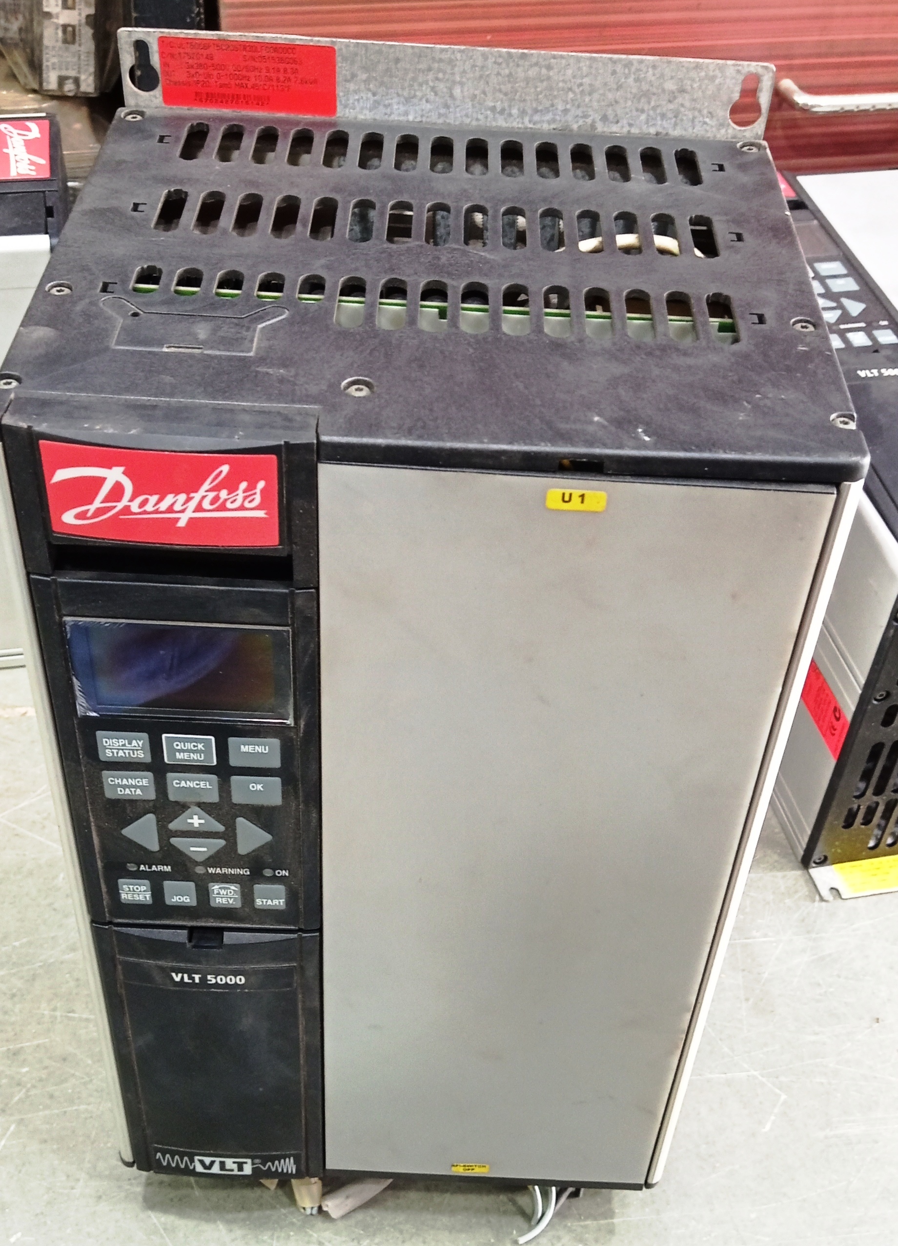 DANFOSS VLT 5000 11.5 KVA AC DRIVE
