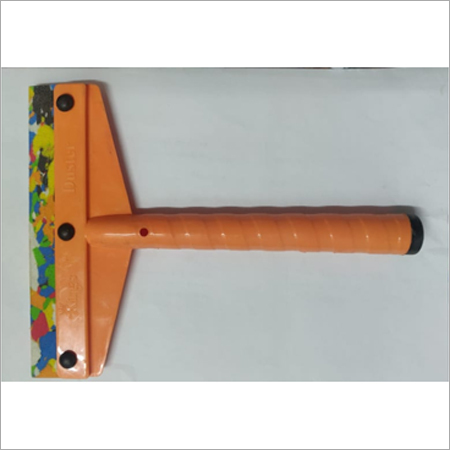 Premium Colour Kitchen Wiper - Plastic 250mm Orange, Ergonomic Handle Grip, Lightweight Durable Design