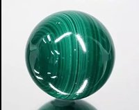 Malachite spheres (ball)