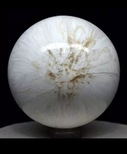 Scolecite spheres (ball)