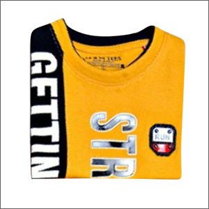 Mens Printed  Round Neck T-Shirts Gender: Male