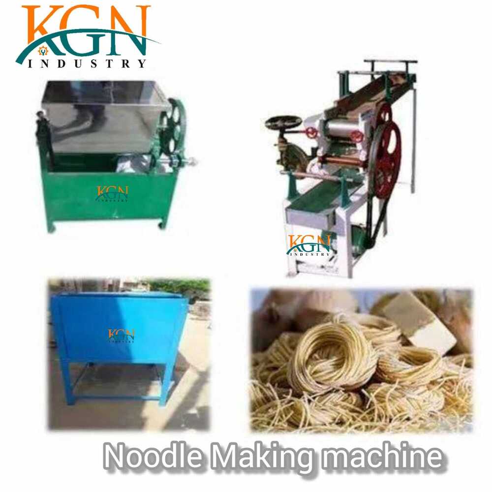 Semi Automatic Noodles Making Machine - Capacity: 100 Kg/Hr