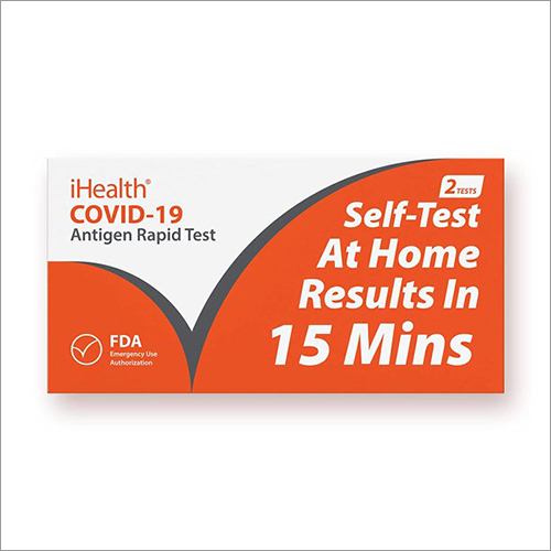 I Health Covid 19 Antigen Rapid Test Kit