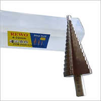 M35 Hss Step Drill Bits - High Speed Steel, Size 4+32 | Ideal For Metal Drilling Efficiency