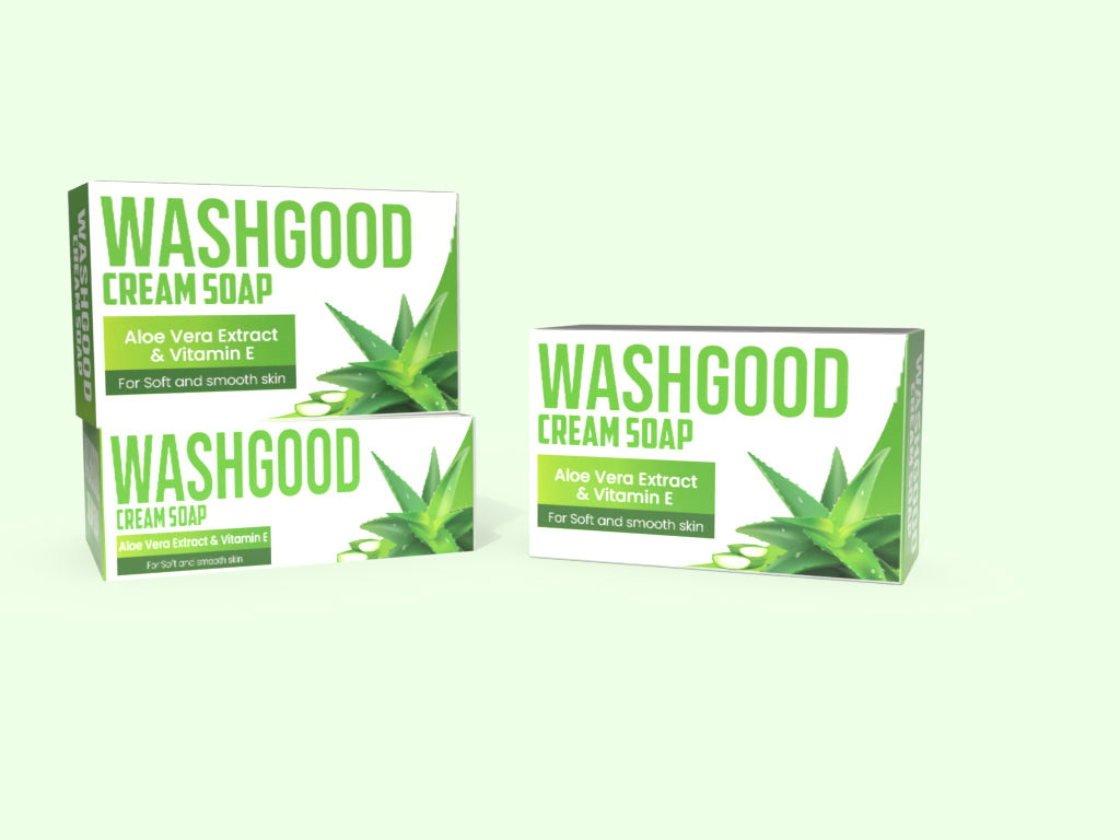 Washgood Aloe Vera Extract and Vitamin E Soap