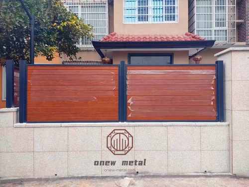 Aluminium Wood Grain Railing