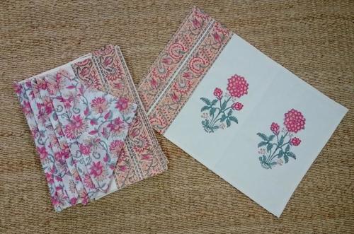 Cotton Hand Block Printed Dining Table Mats