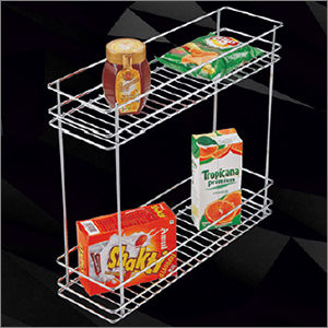 Double Basket Pullout - Material: Metal