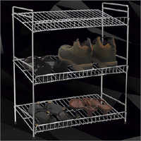 Stainless Steel Shoe Rack