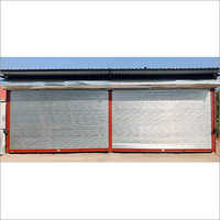 Vertical Gear Operated Rolling Shutter