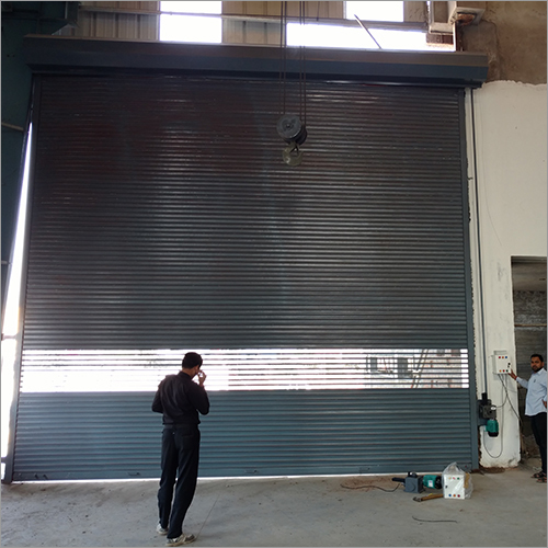Vertical Perforated Rolling Shutter