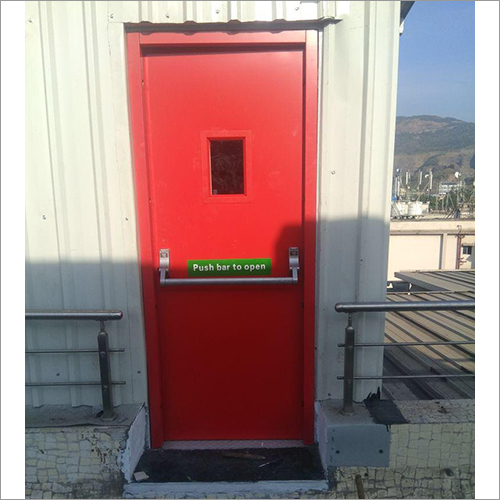 Emergency Fire Exit Door - Heavy-Duty Steel Design , Premium Safety Features and Reliable Performance