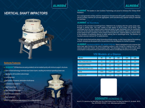 High Performance Vsi Crusher