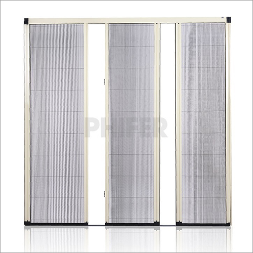 Caterpillar Crease Screening Fit - Aluminum Fiberglass Mesh, Variable Size, Beige | Durable, Weather Resistant, Easy Installation, Hardware Included