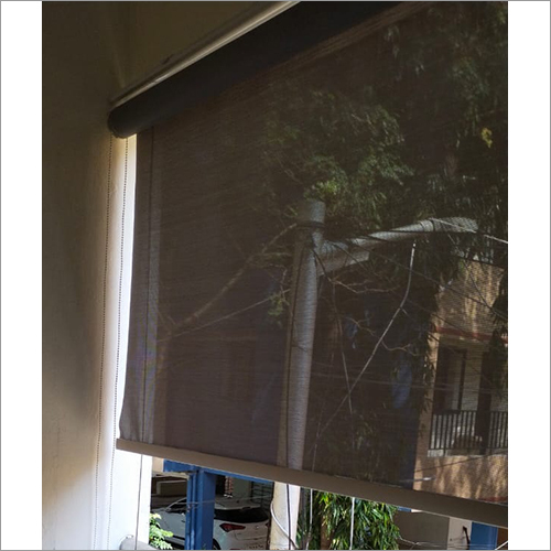 Heavy Duty Balcony Screening Fit - Polyester Material, Variable Dimensions, Gray | Durable, UV Protection, Privacy Screen, Weather Resistant, Insect Control, Roller Mechanism, Easy Installation